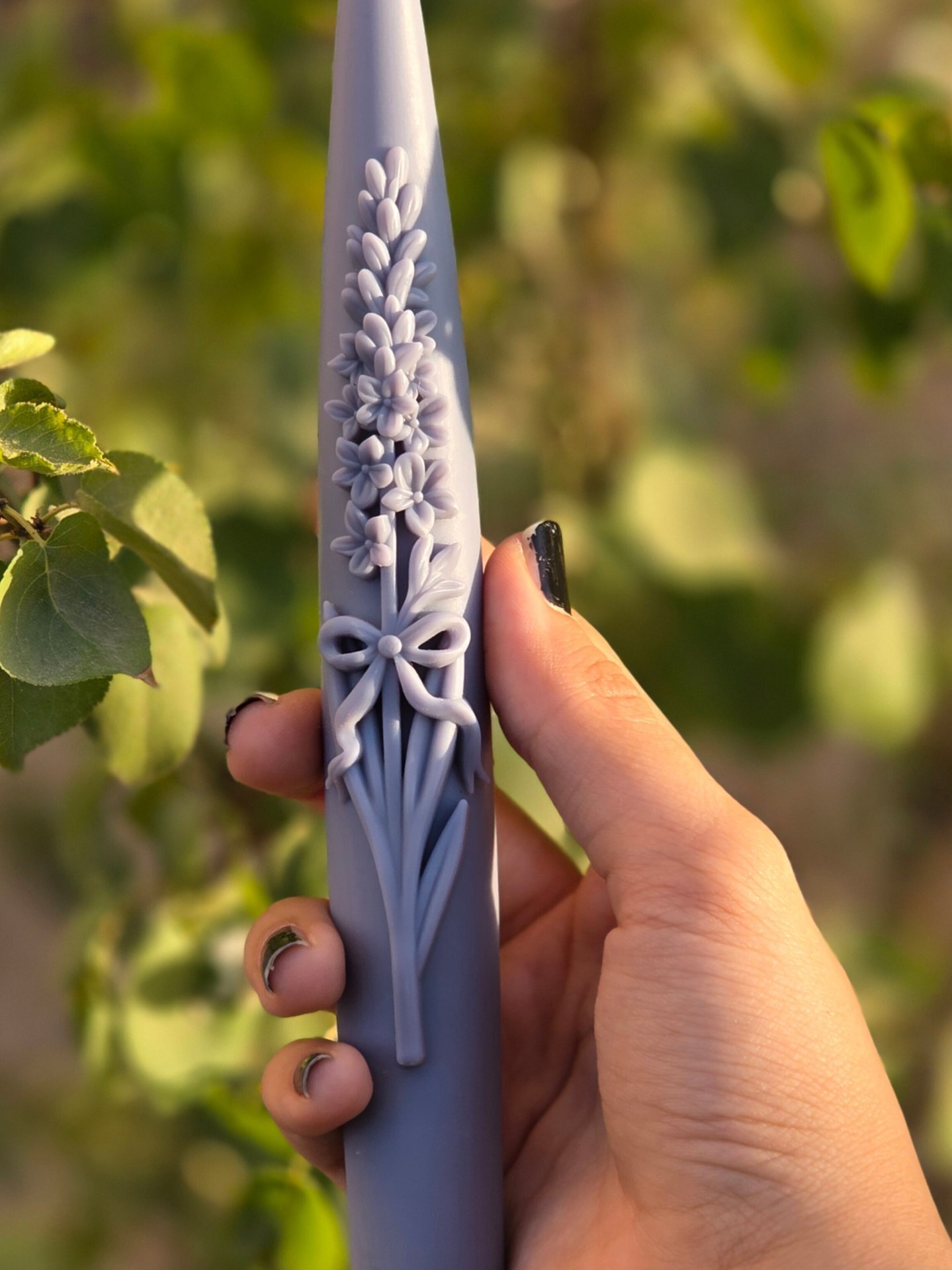 قالب سیلیکونی قلمی گل سنبل