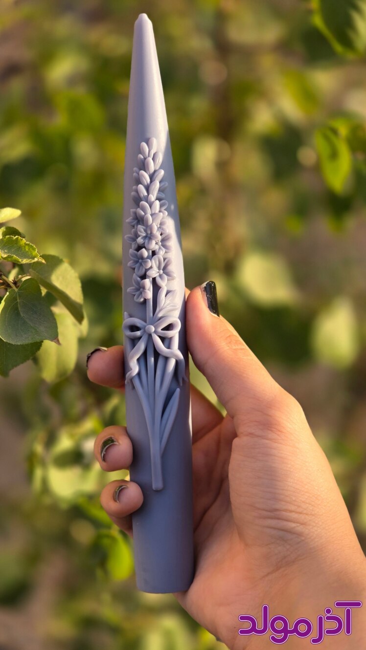 قالب سیلیکونی قلمی گل سنبل