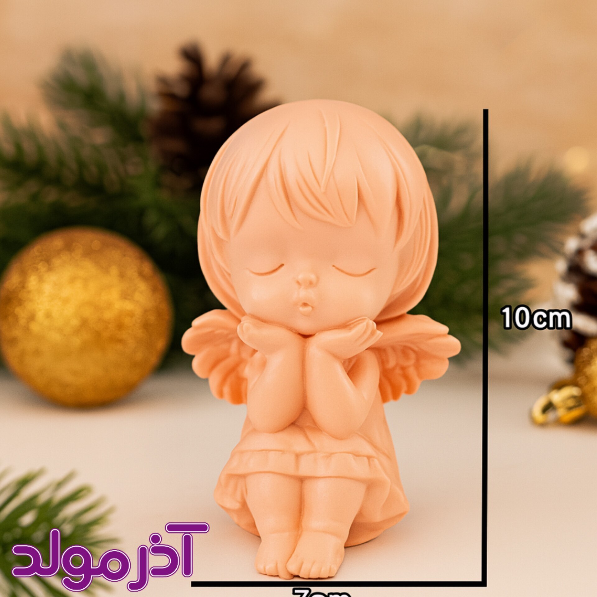  قالب سیلیکونی فرشته نشسته 