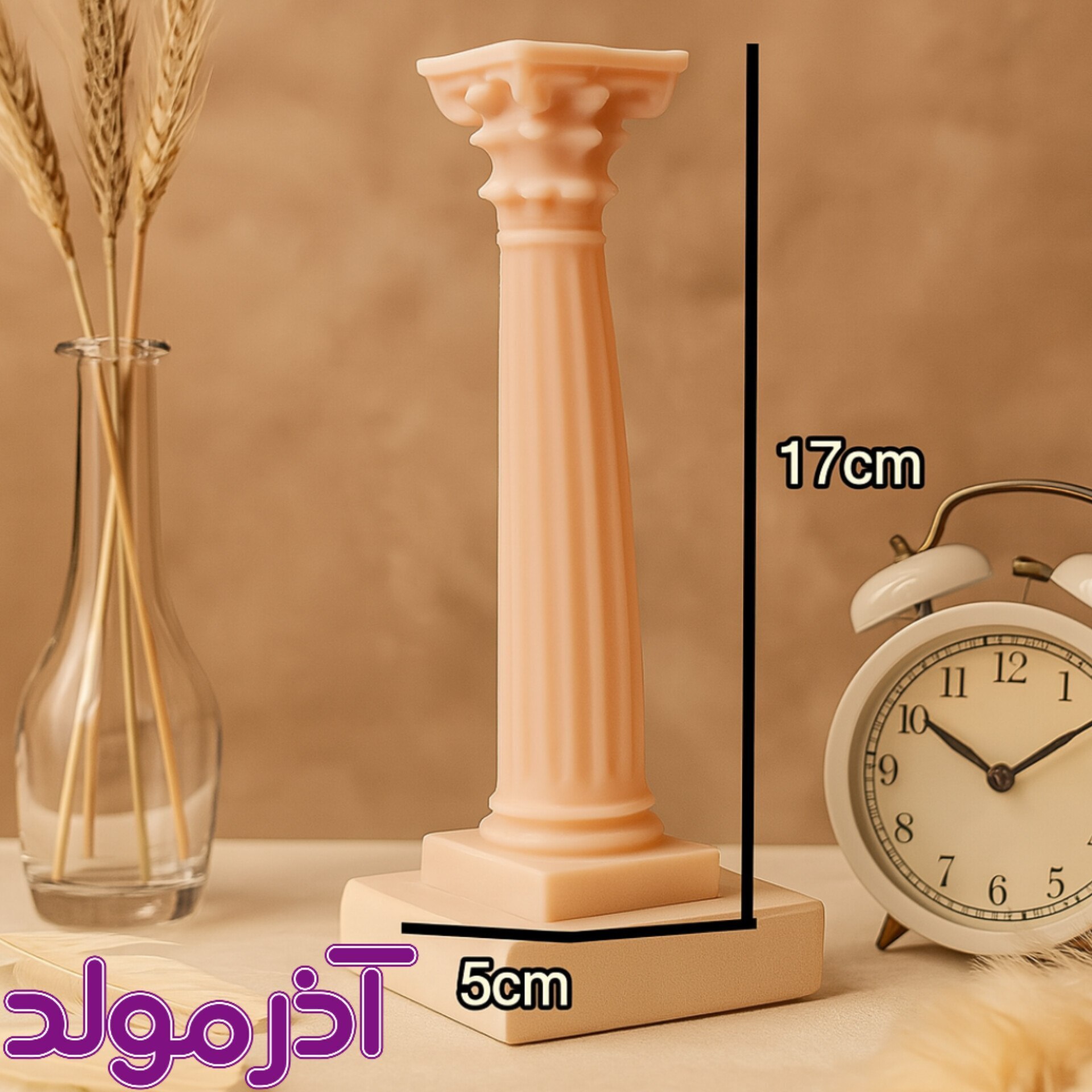 قالب سیلیکونی ستون