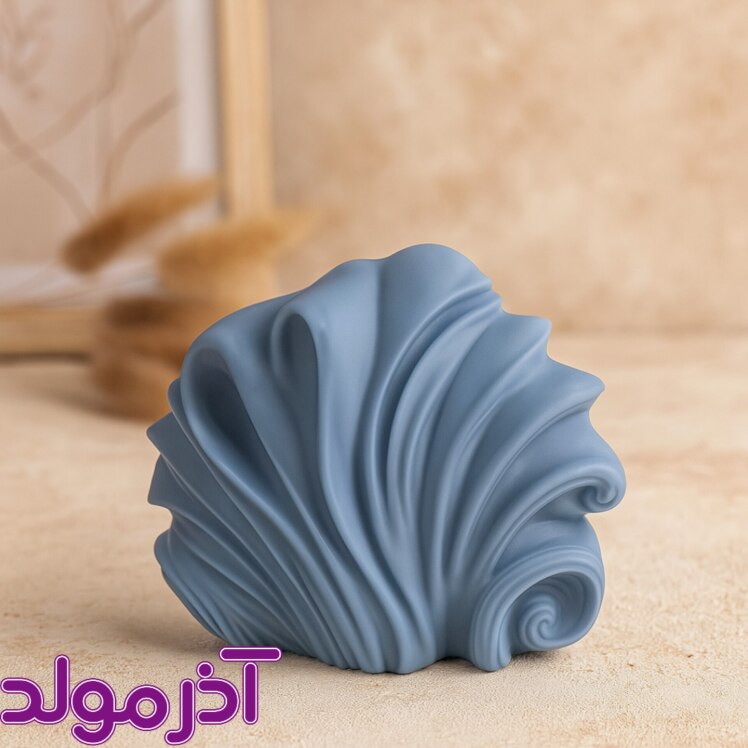 قالب سیلیکونی صدف موج دار