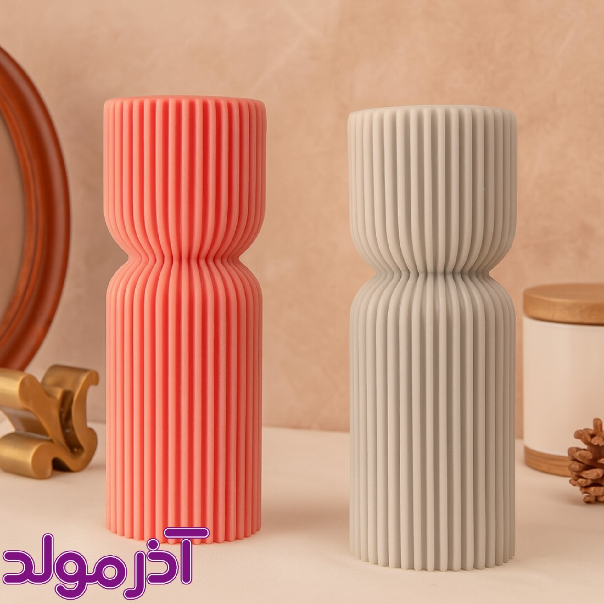  قالب سیلیکونی استوانه کپسولی 