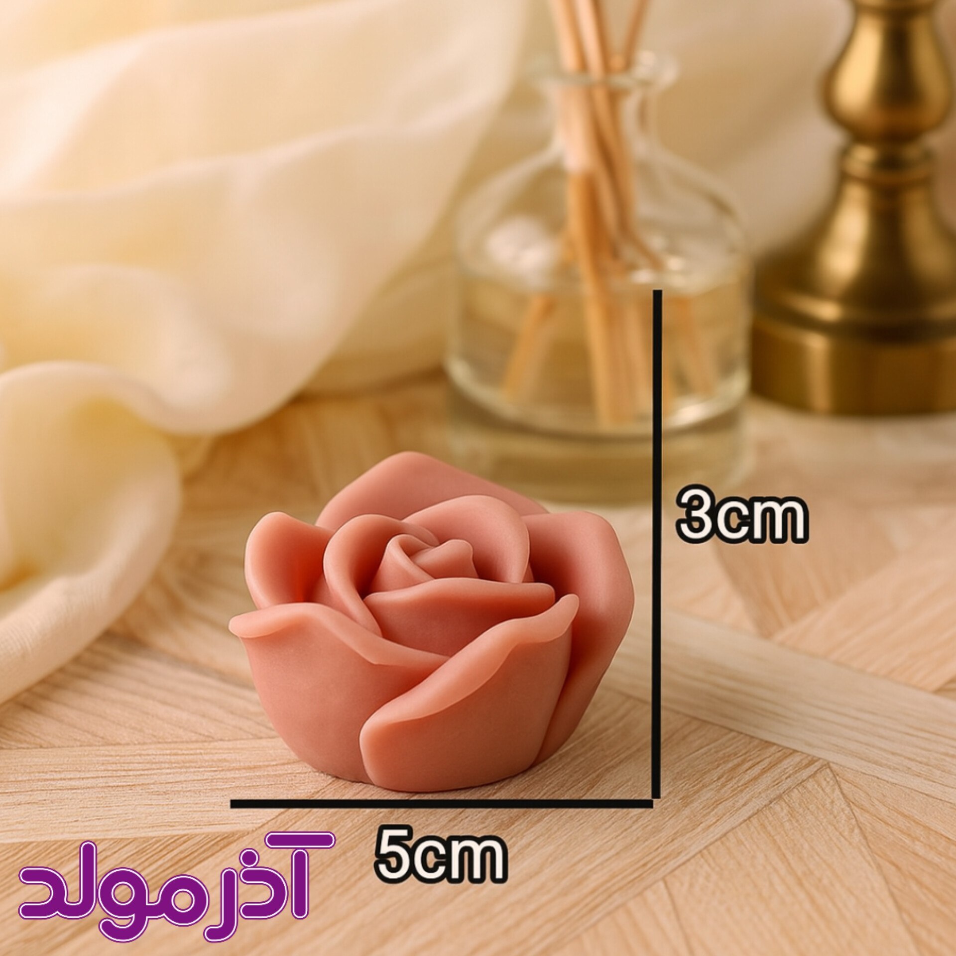 قالب سیلیکونی گل رز