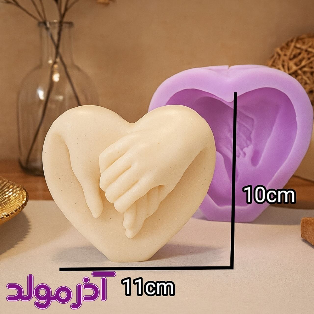 قالب سیلیکونی گیفت عقد و عروسی