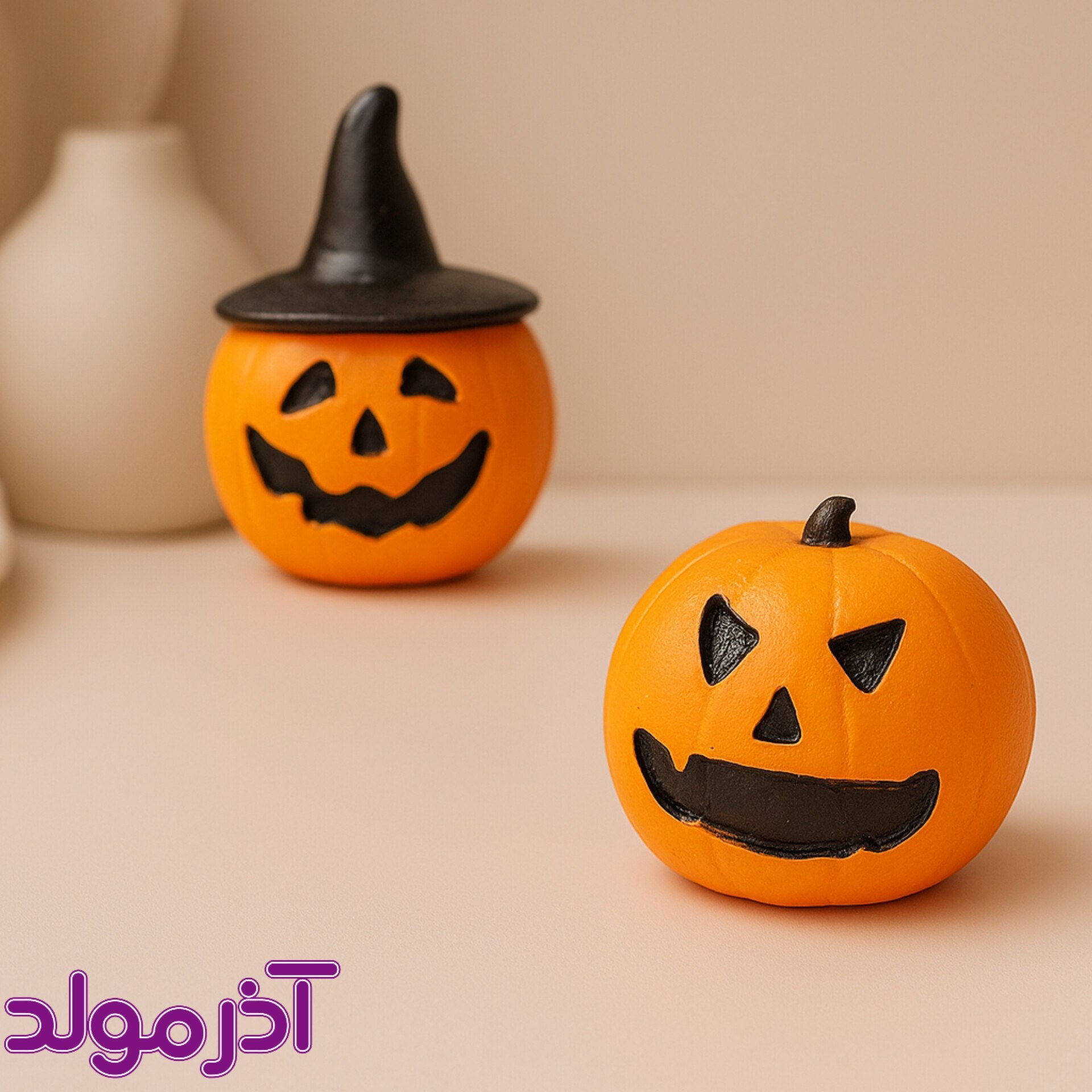  قالب سیلیکونی کدو هالووین 