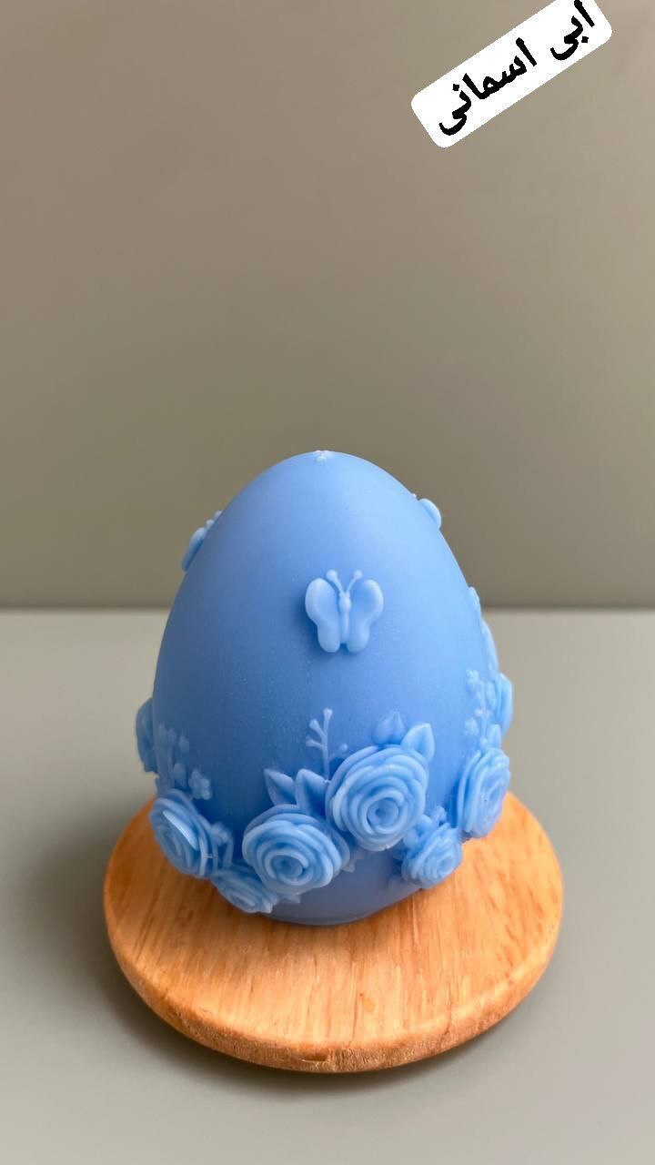 رنگ شمع آبی آسمانی