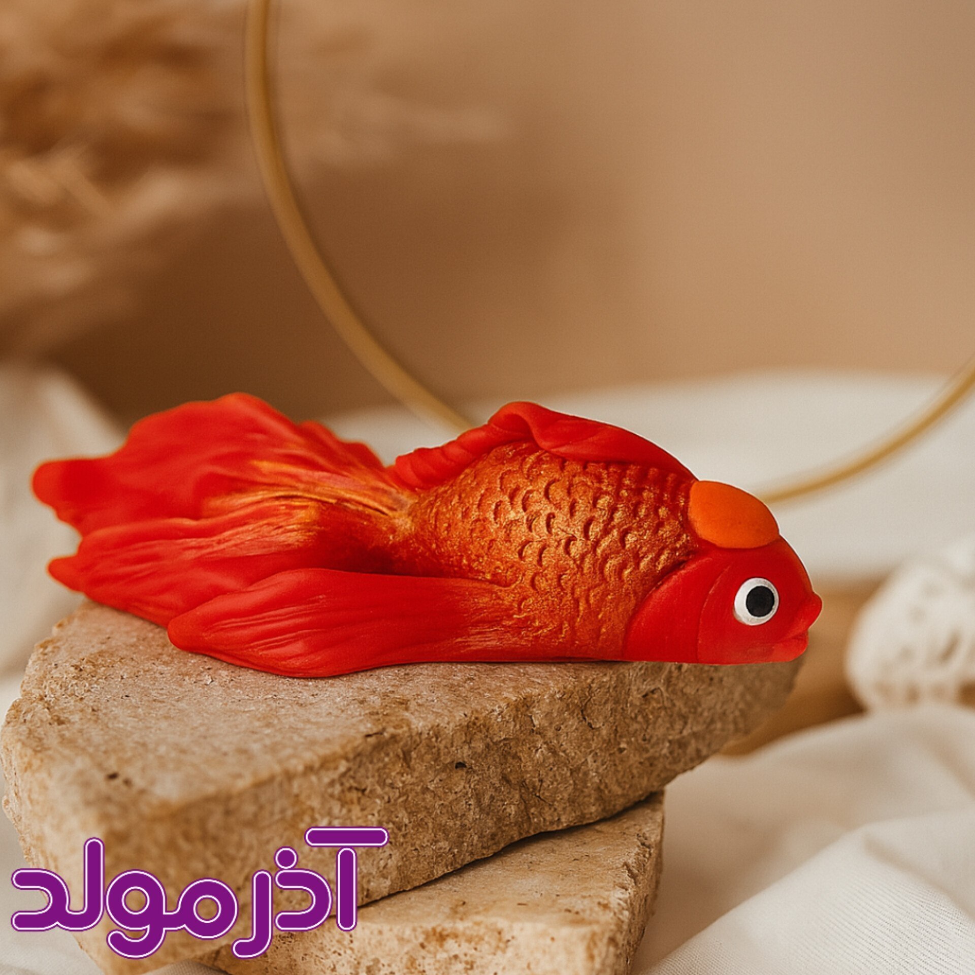 قالب سیلیکونی ماهی پنج پر