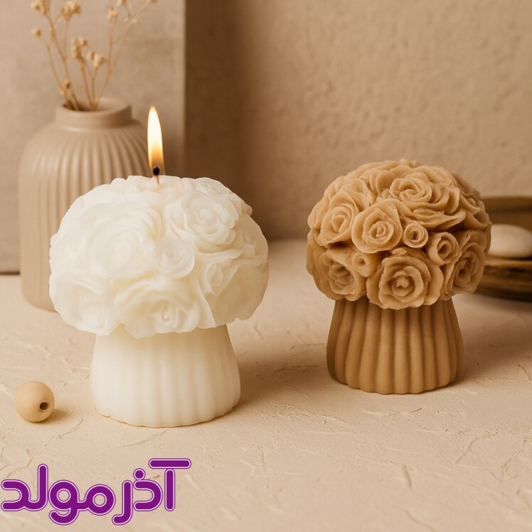 قالب سیلیکونی دسته گل