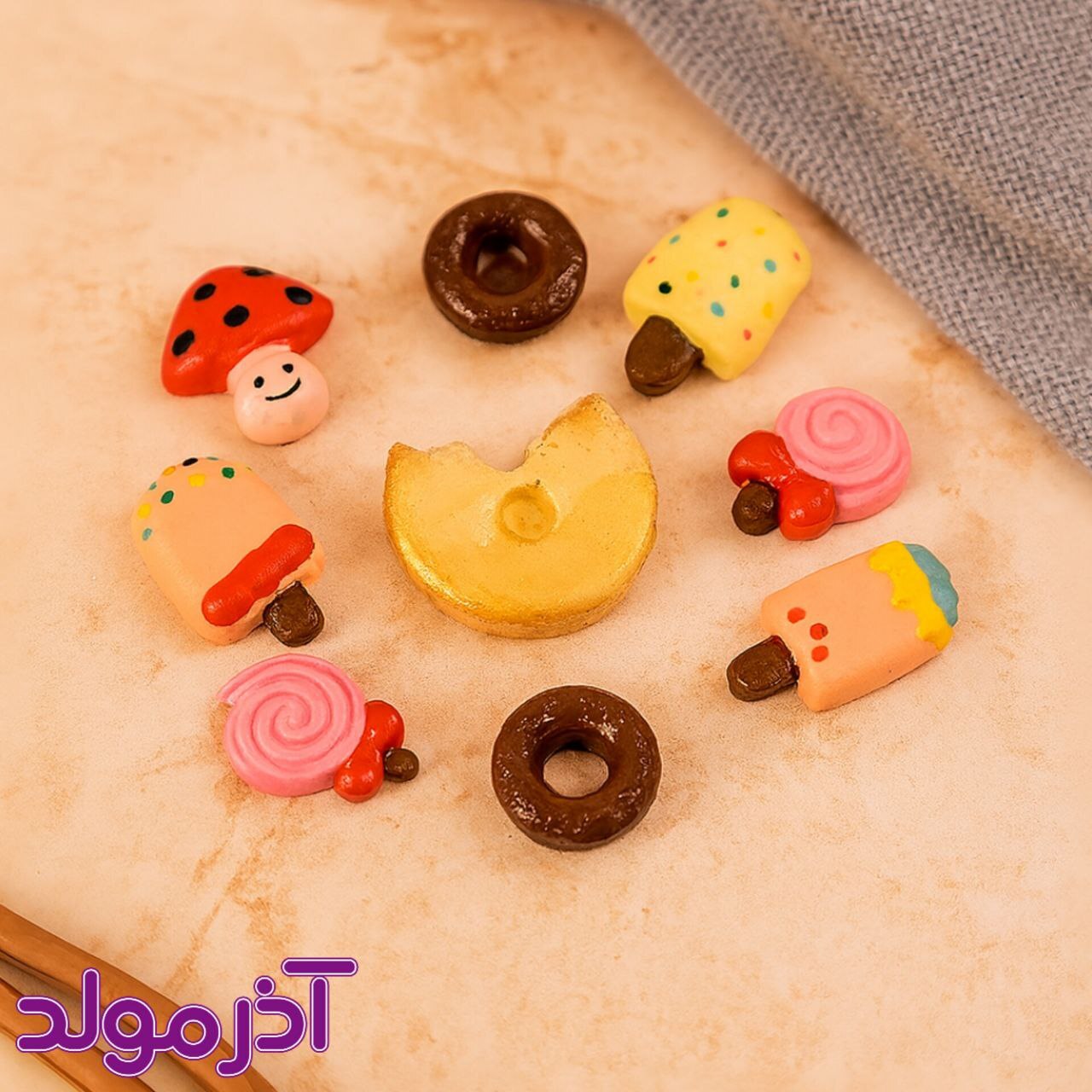  قالب سیلیکونی ست خوراکی 