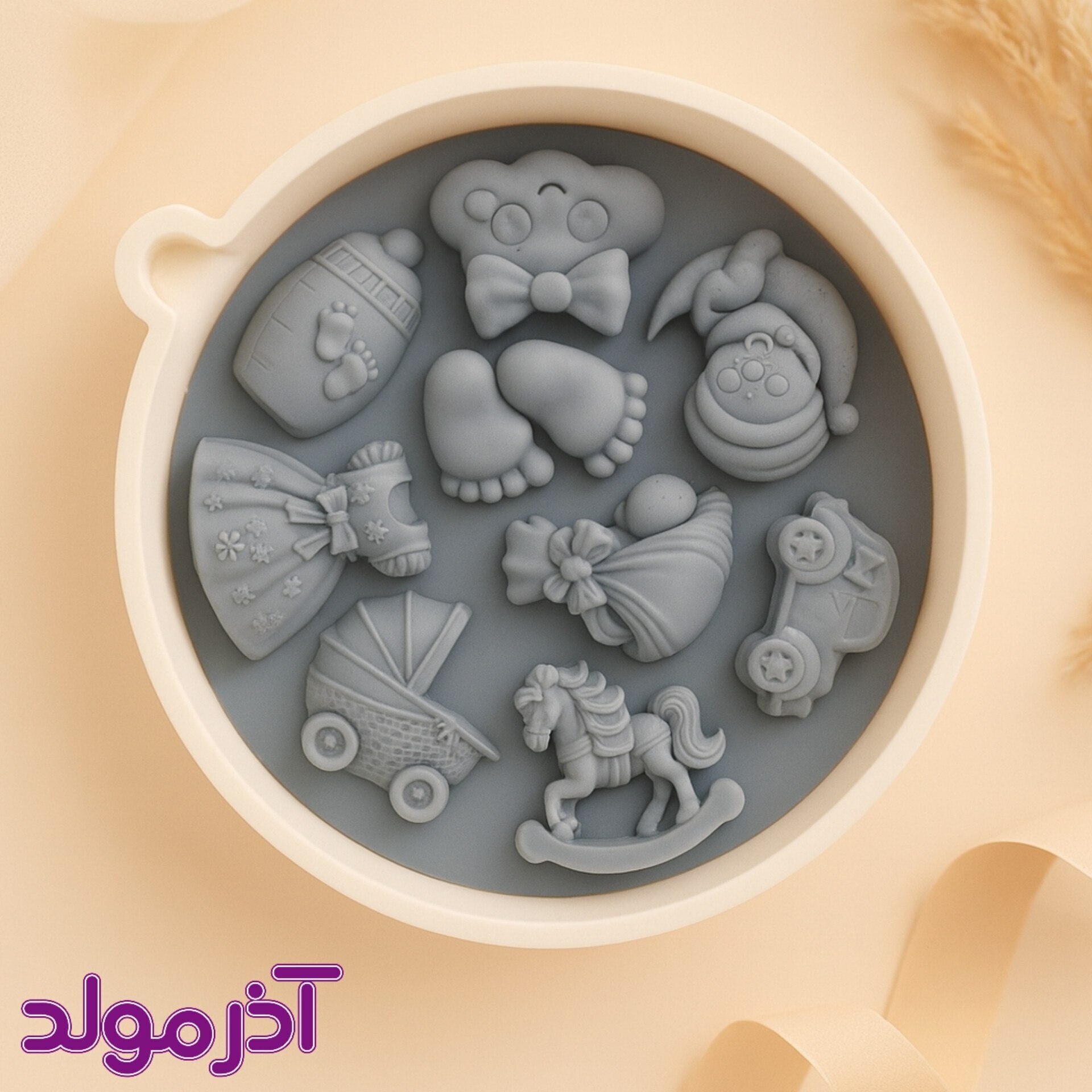  قالب سیلیکونی ست سیسمونی 