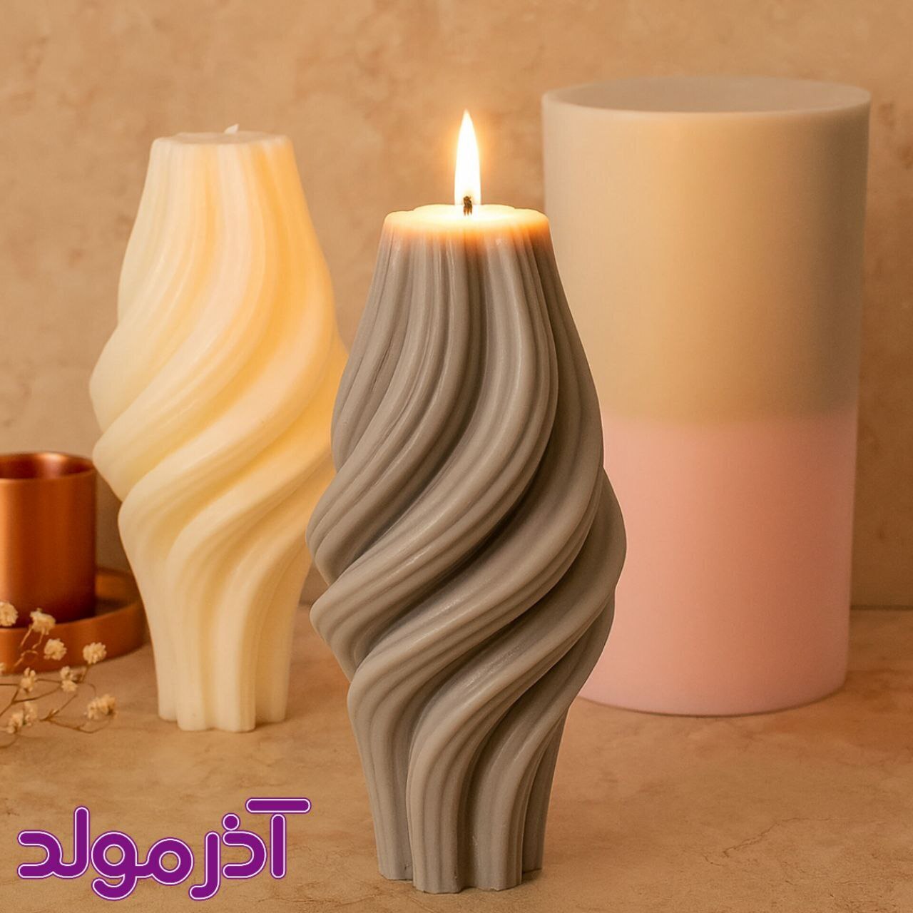  قالب سیلیکونی موج بلند 