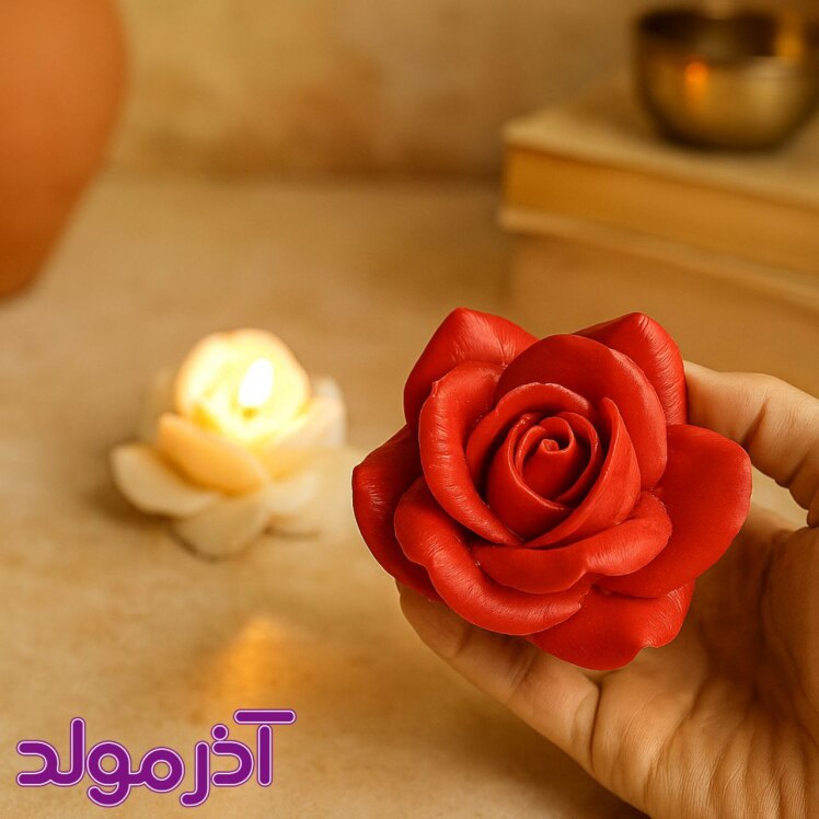 قالب سیلیکونی گل رز