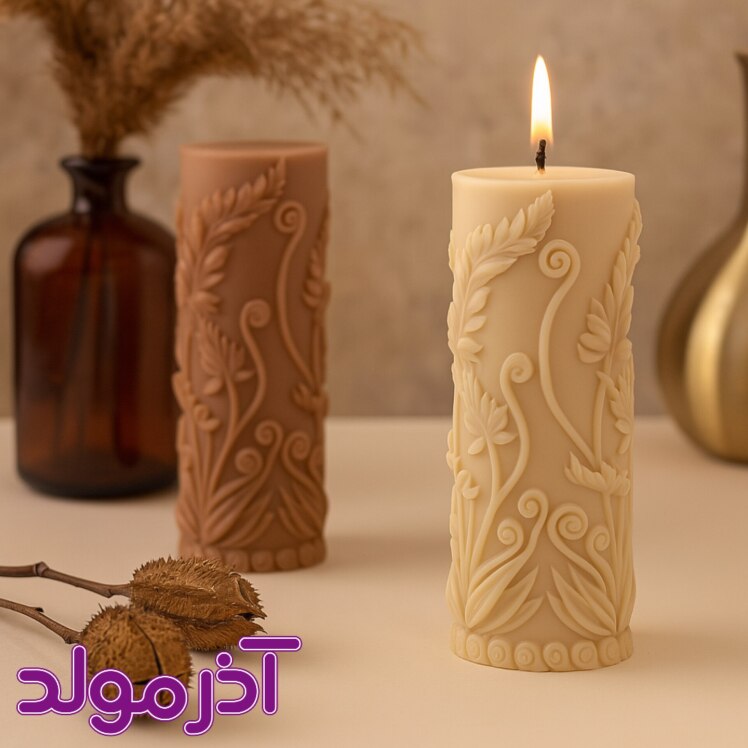 قالب سیلیکونی استوانه گندمزار