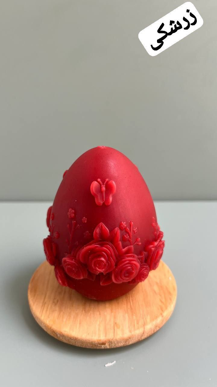  رنگ شمع زرشکی 