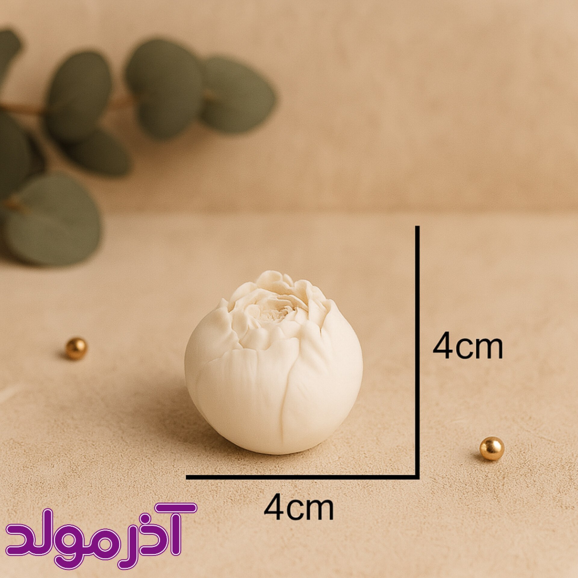  قالب سیلیکونی گل رز پیونی 