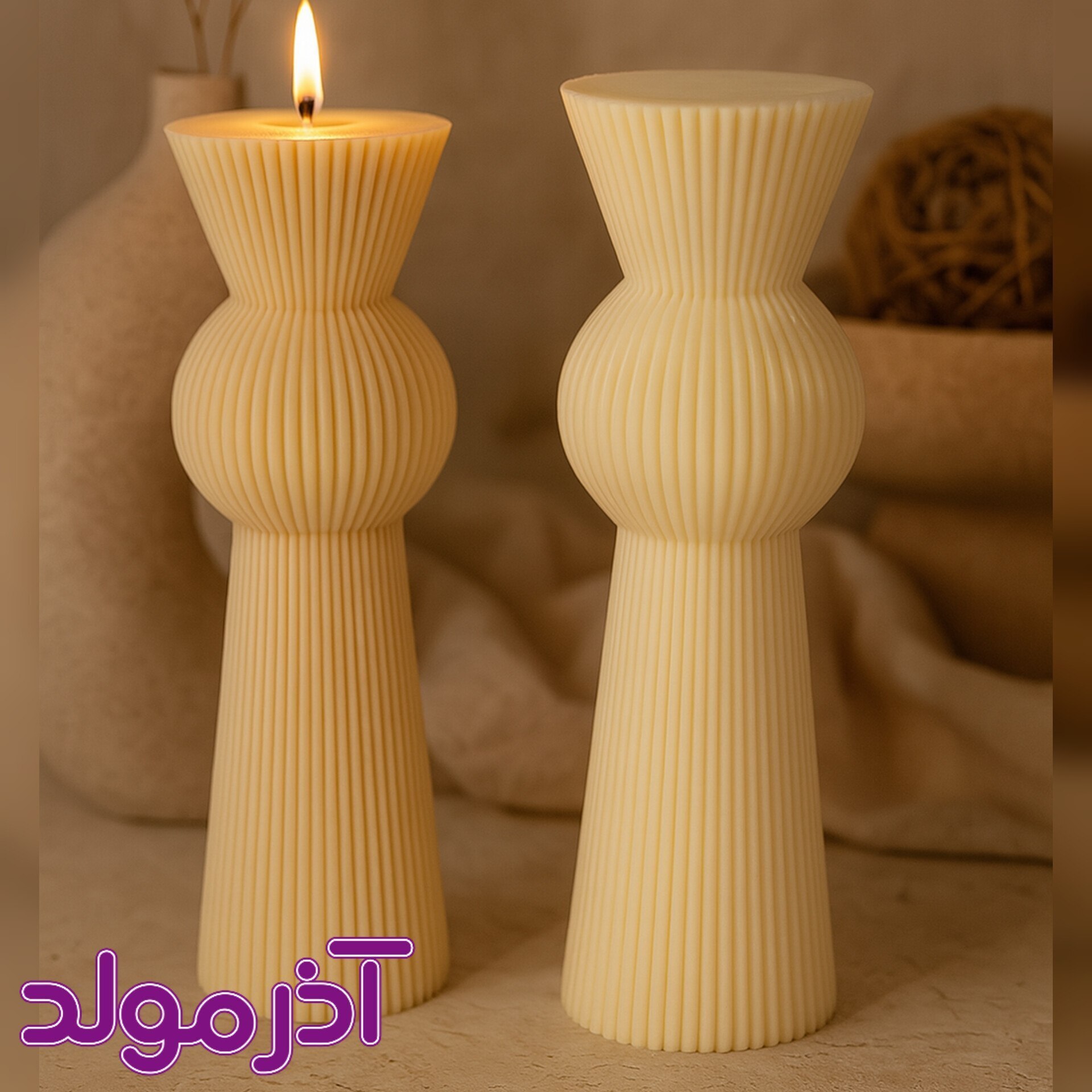  قالب سیلیکونی استوانه تک توپ 