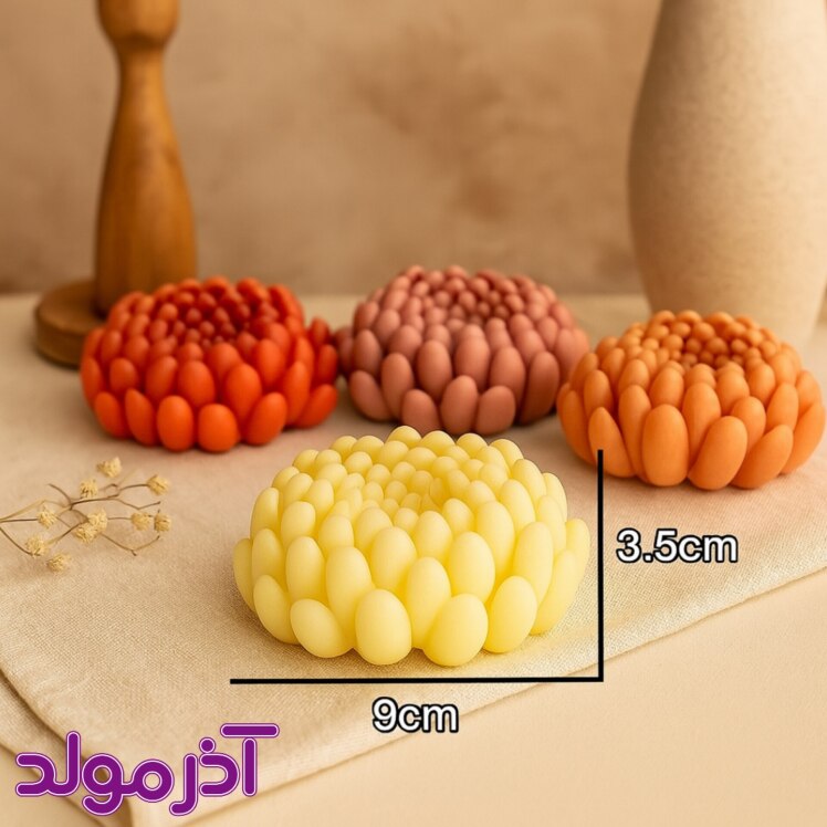 قالب سیلیکونی گل داوودی