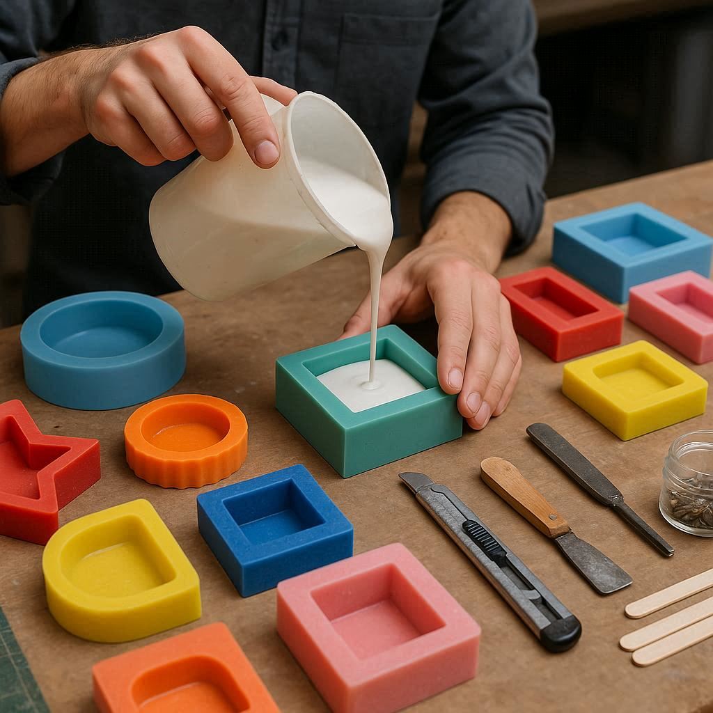 انواع سیلیکون‌های مورد استفاده در قالب‌سازی