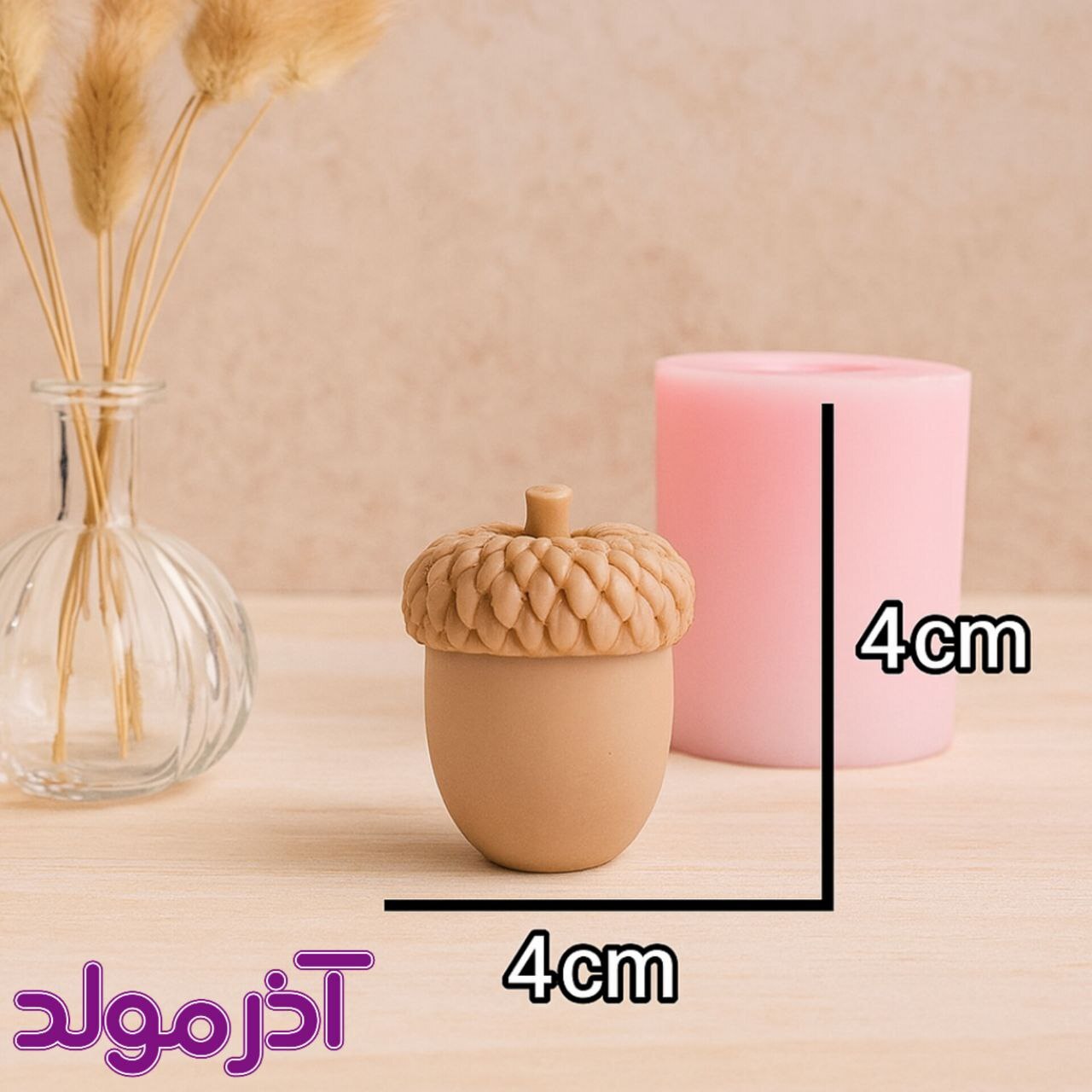 قالب سیلیکونی سنجاب و بلوط