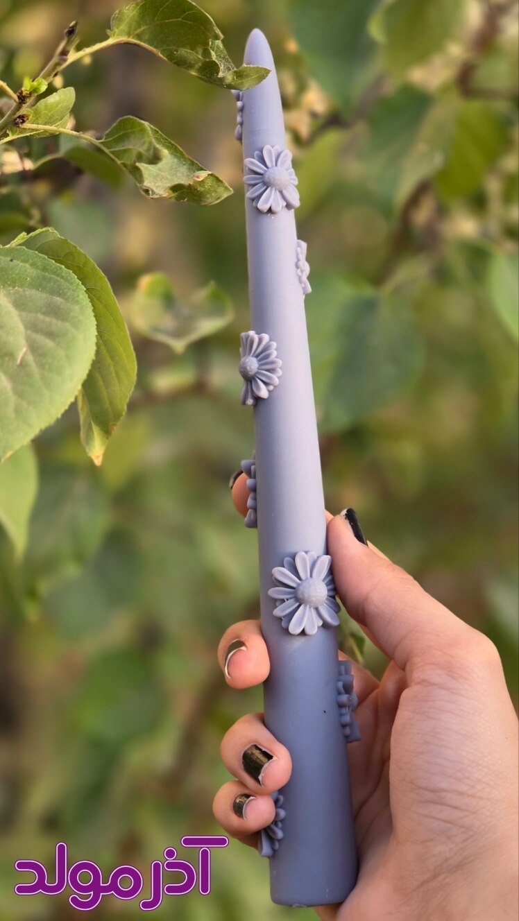 قالب سیلیکونی قلمی گل بابونه