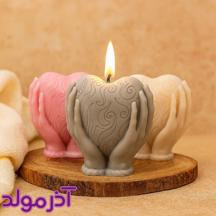 قالب سیلیکونی قلب