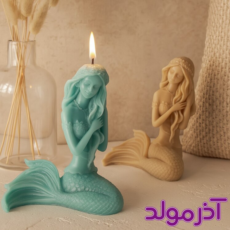 قالب سیلیکونی پری دریایی