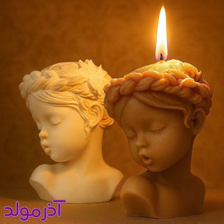 قالب سیلیکونی دختر گیسو