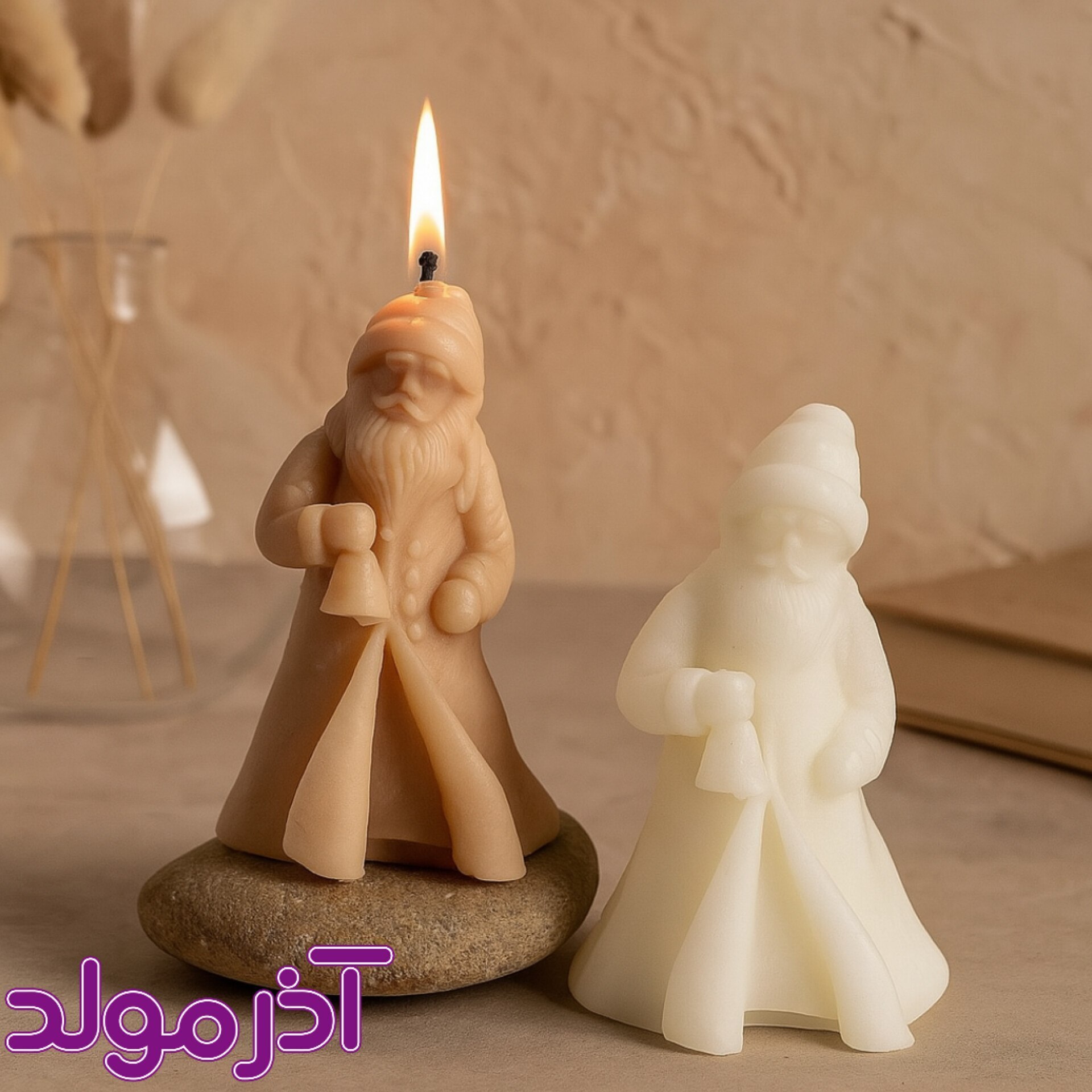  قالب سیلیکونی بابانوئل کریسمس 