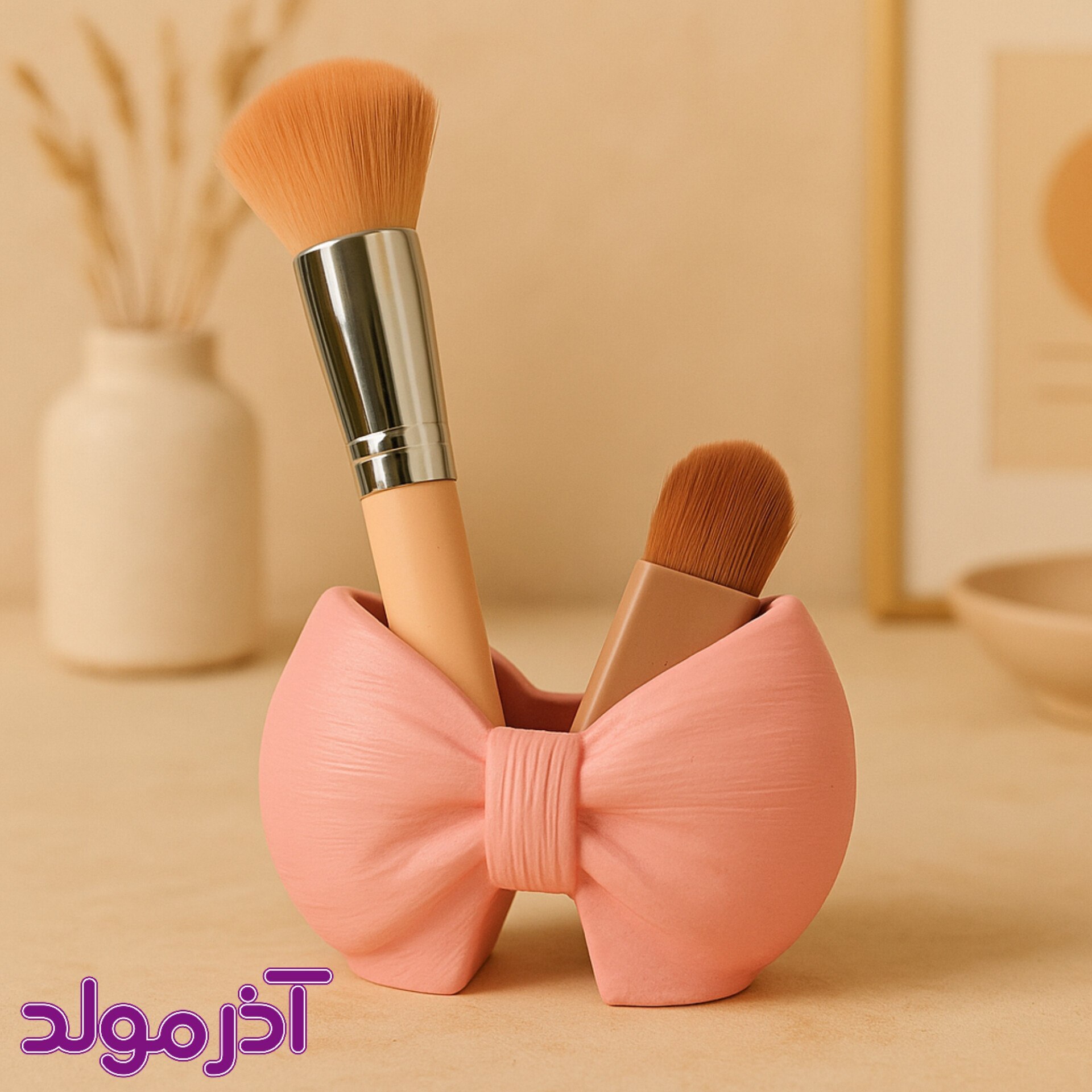 قالب سیلیکونی جا براشی و جا شمعی