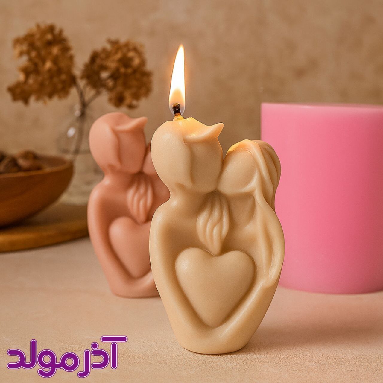 قالب سیلیکونی آغوش قلب