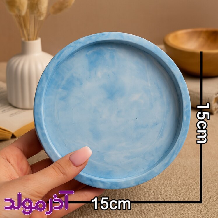 قالب سیلیکونی سینی گرد کوچک