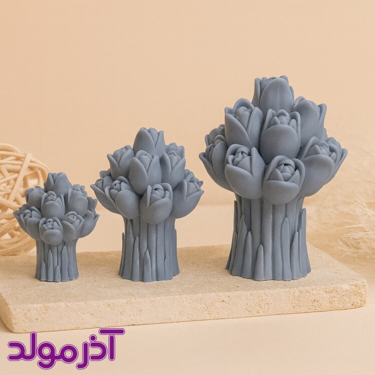 قالب سیلیکونی دسته گل