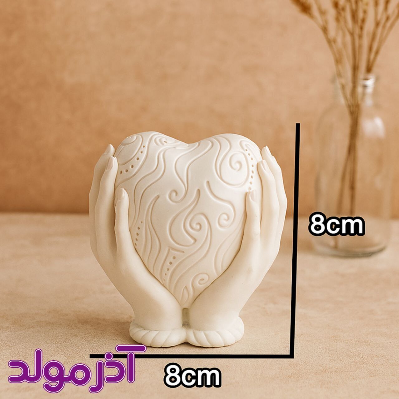  قالب سیلیکونی قلب 