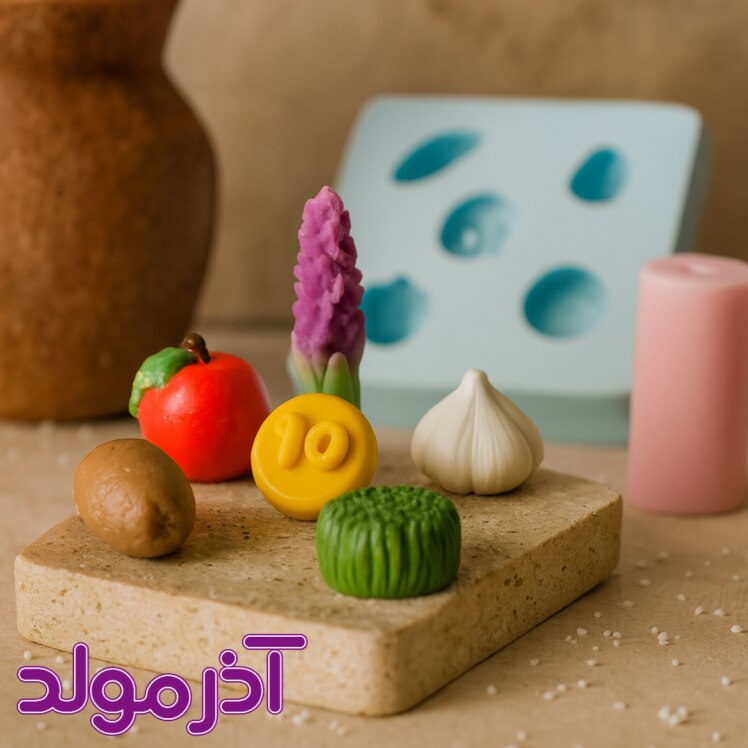 قالب سیلیکونی ست هفتسین مینیمال