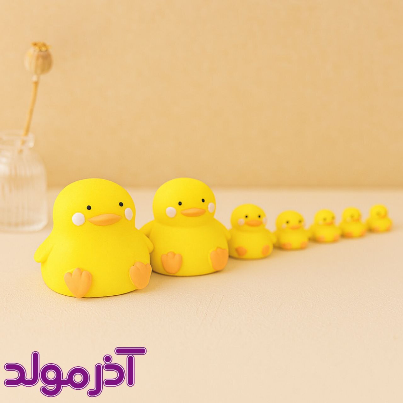 قالب سیلیکونی ست جوجه اردک