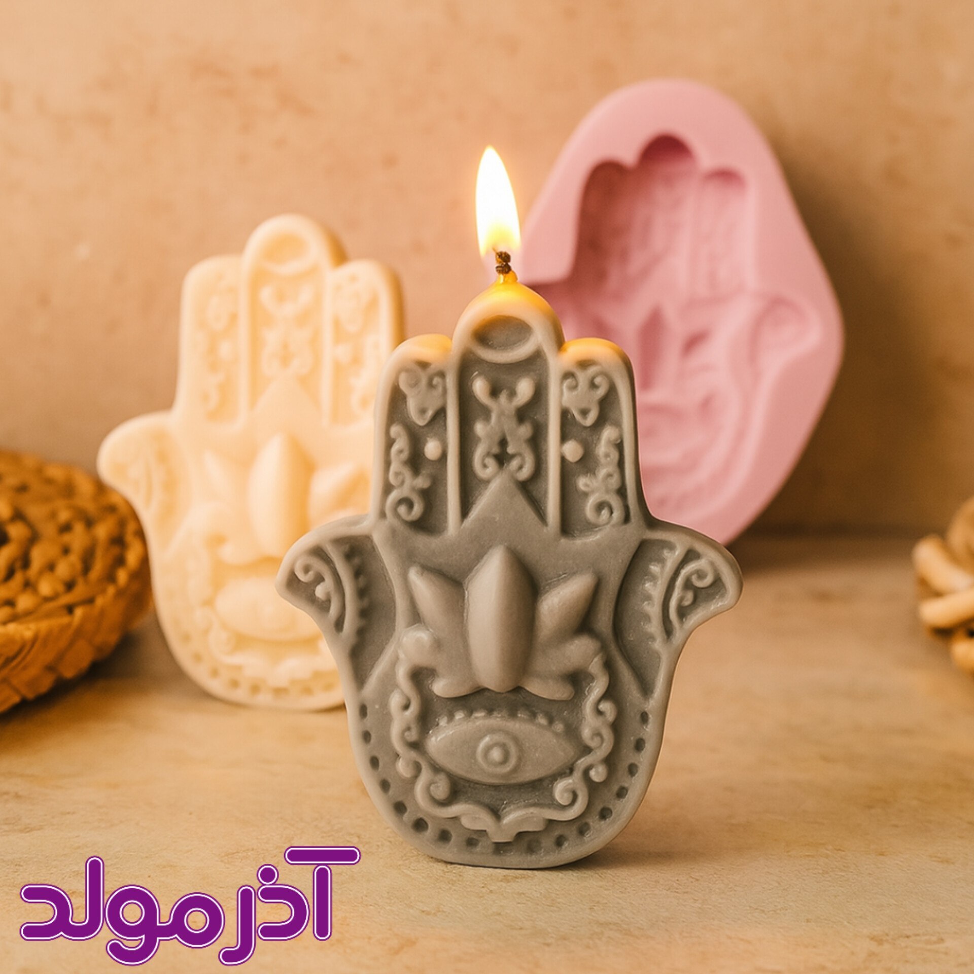 قالب سیلیکونی دست همسا