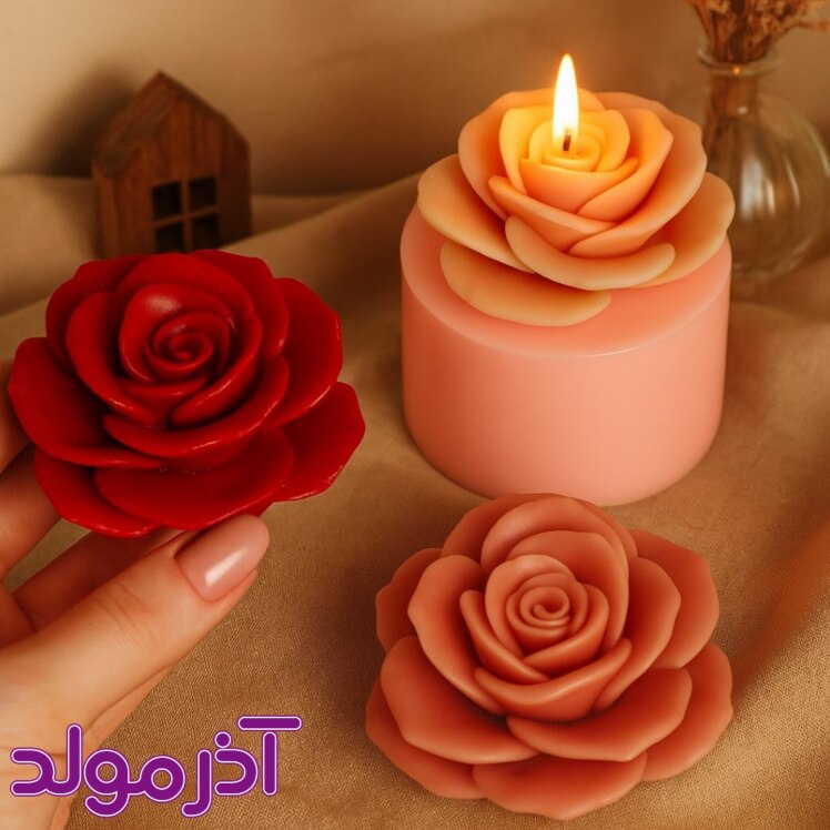 قالب سیلیکونی گل رز