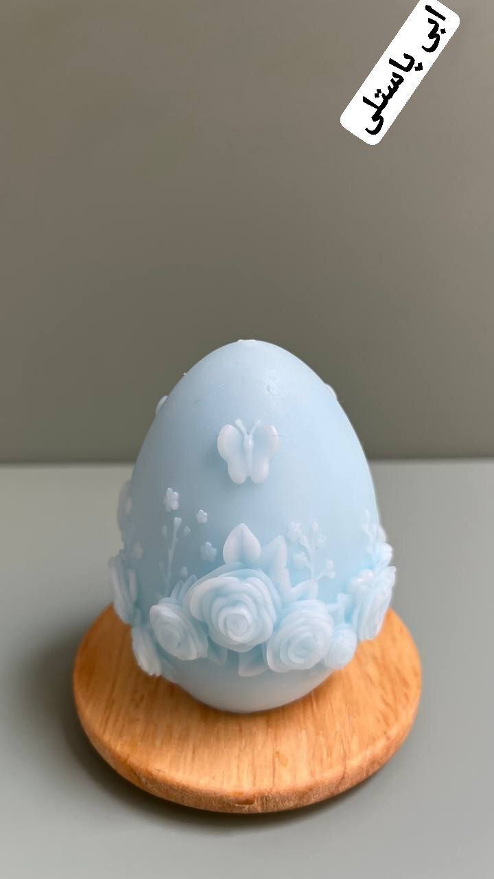  رنگ شمع آبی پاستیلی 