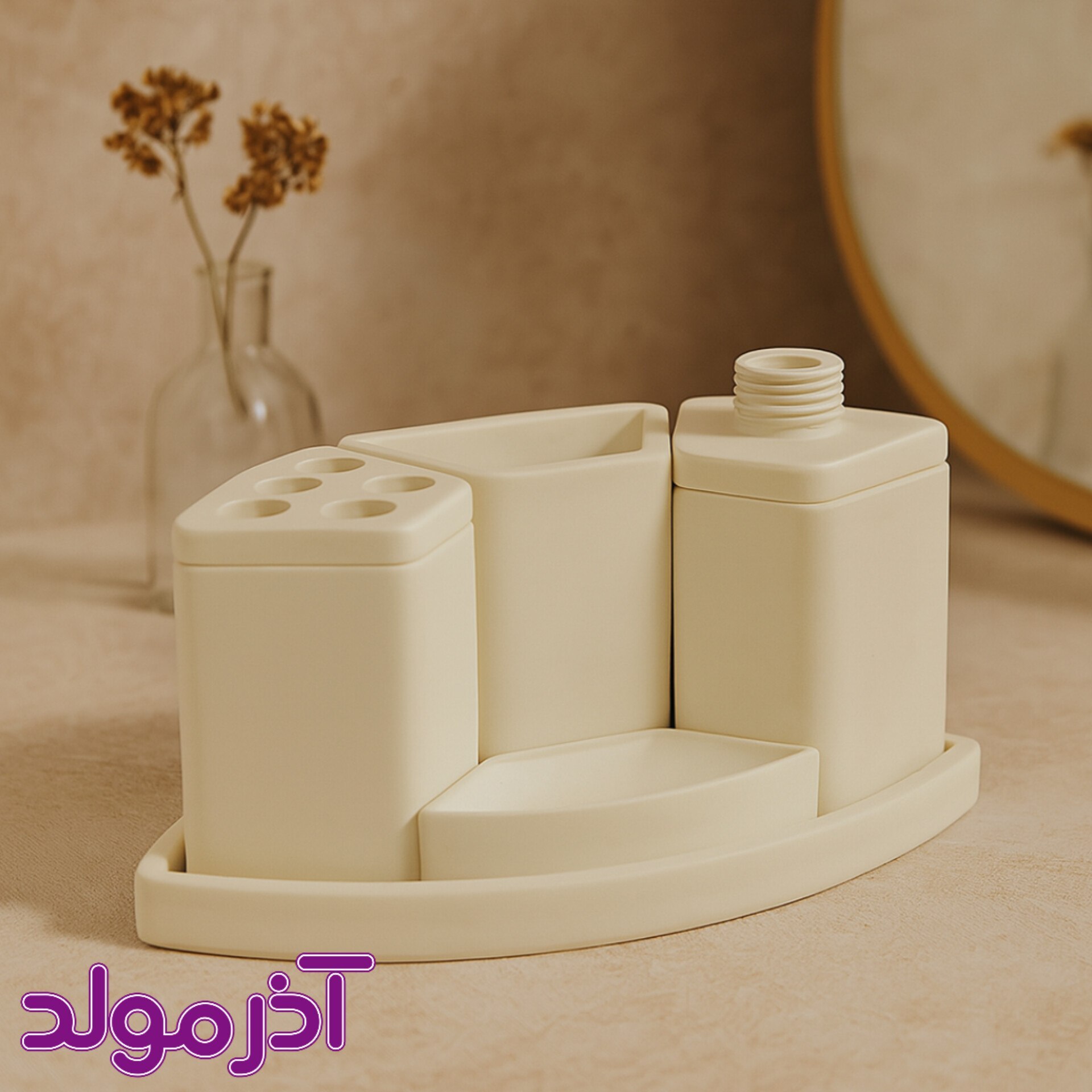 قالب سیلیکونی ست سرویس بهداشتی