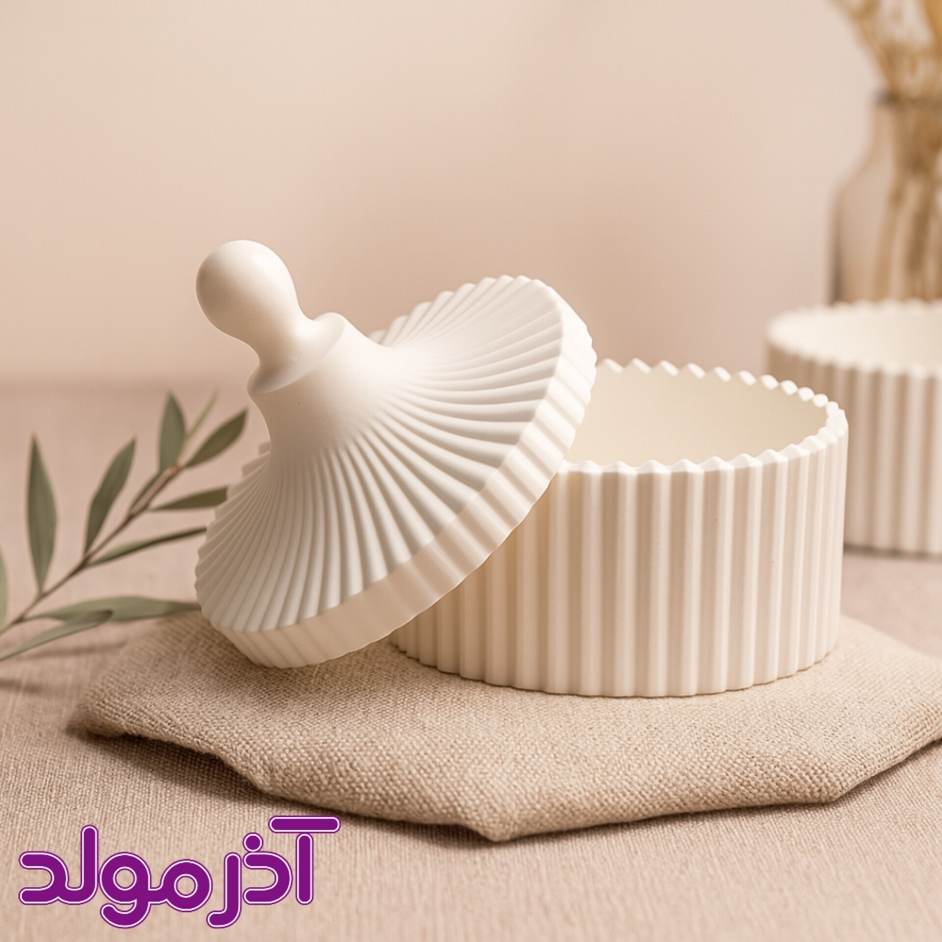  قالب سیلیکونی قندون و شات شمع 