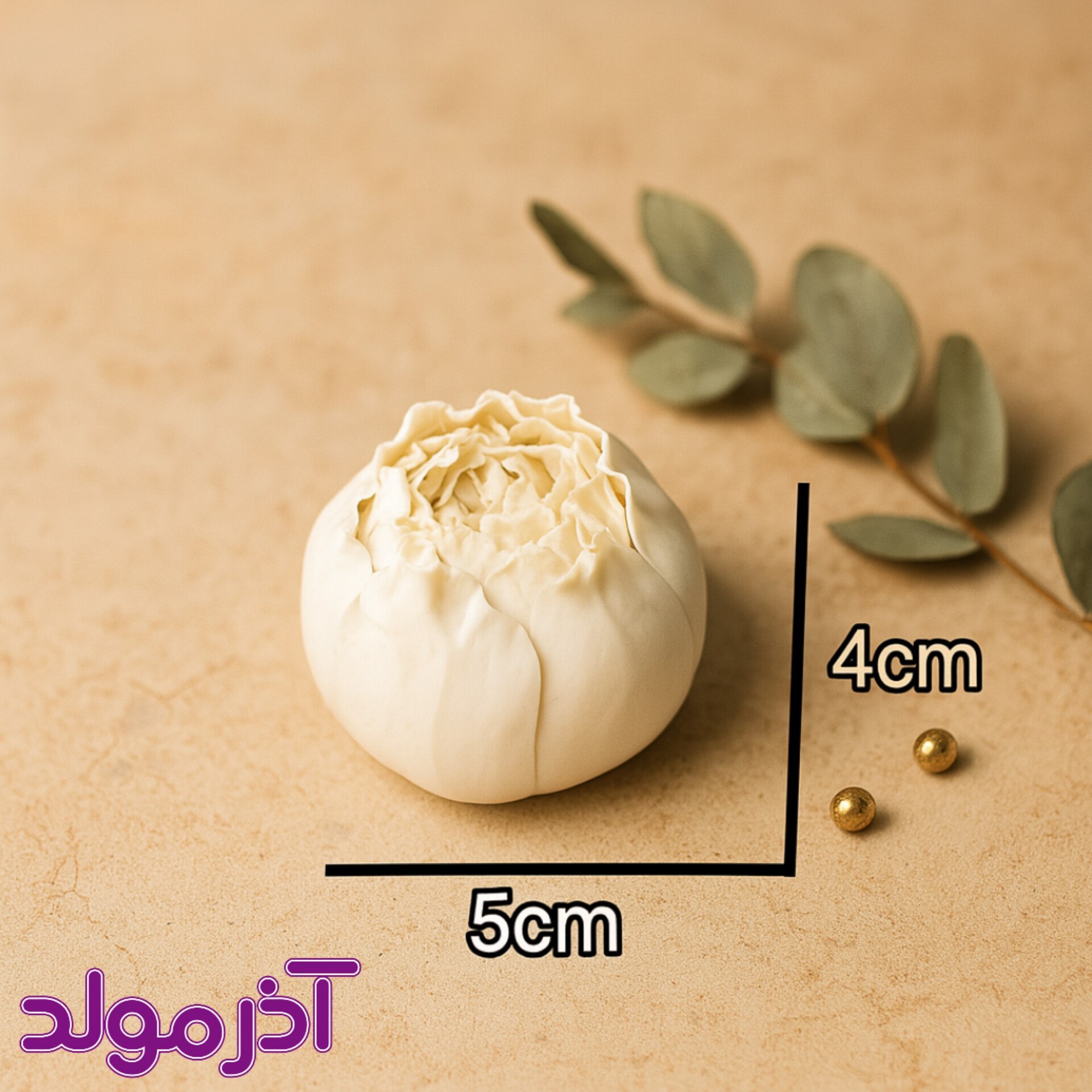  قالب سیلیکونی گل رز پیونی 