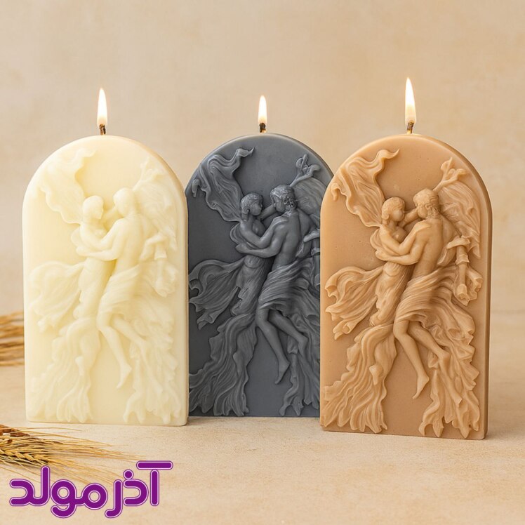 قالب سیلیکونی کتیبه آدم و حوا