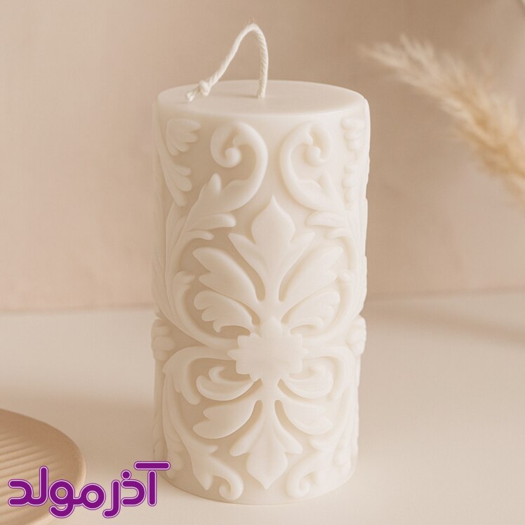 قالب سیلیکونی استوانه طرحدار