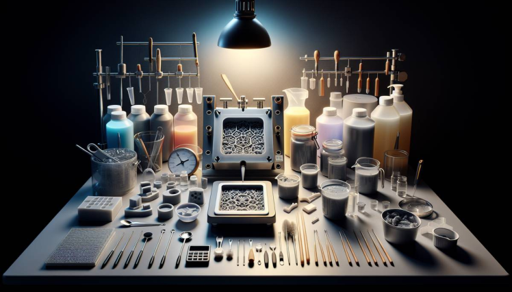 مواد لازم برای ساخت قالب سیلیکونی: راهنمای جامع و کاربردی