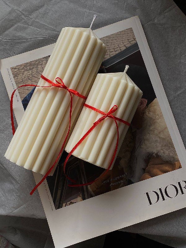 خارج کردن شمع از قالب و آماده‌سازی نهایی