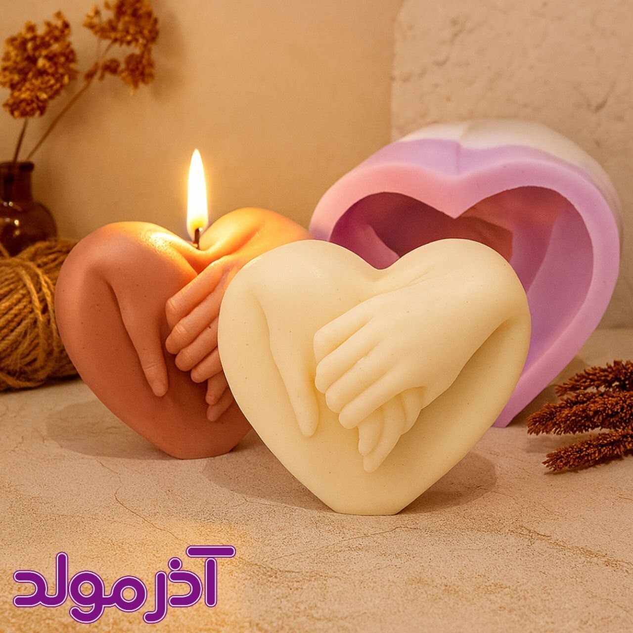 قالب سیلیکونی گیفت عقد و عروسی