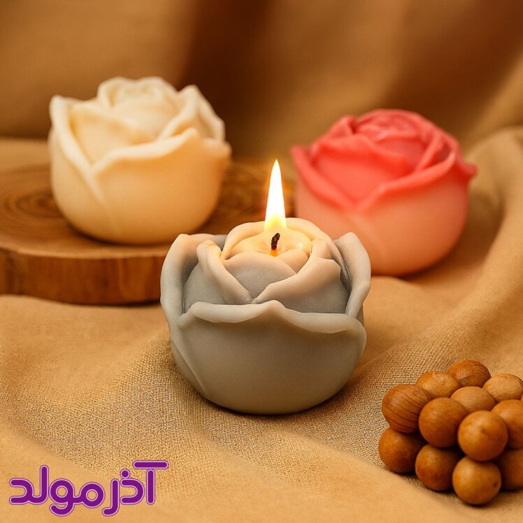 قالب سیلیکونی گل رز