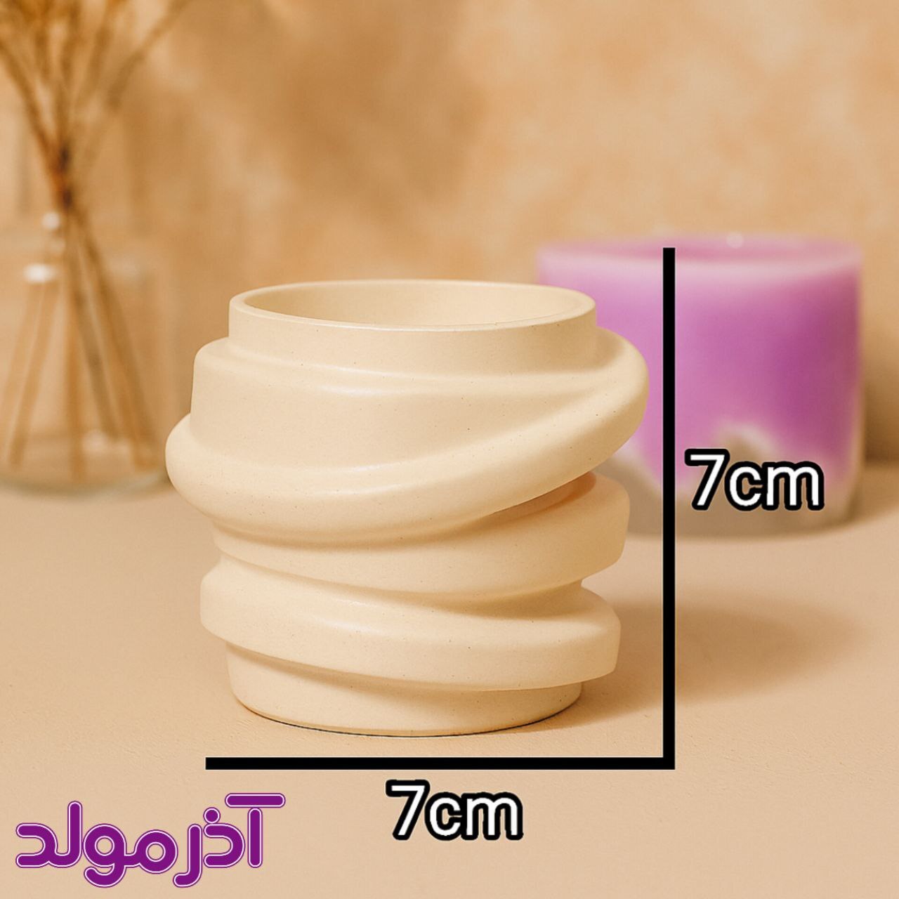 قالب سیلیکونی شات شمع