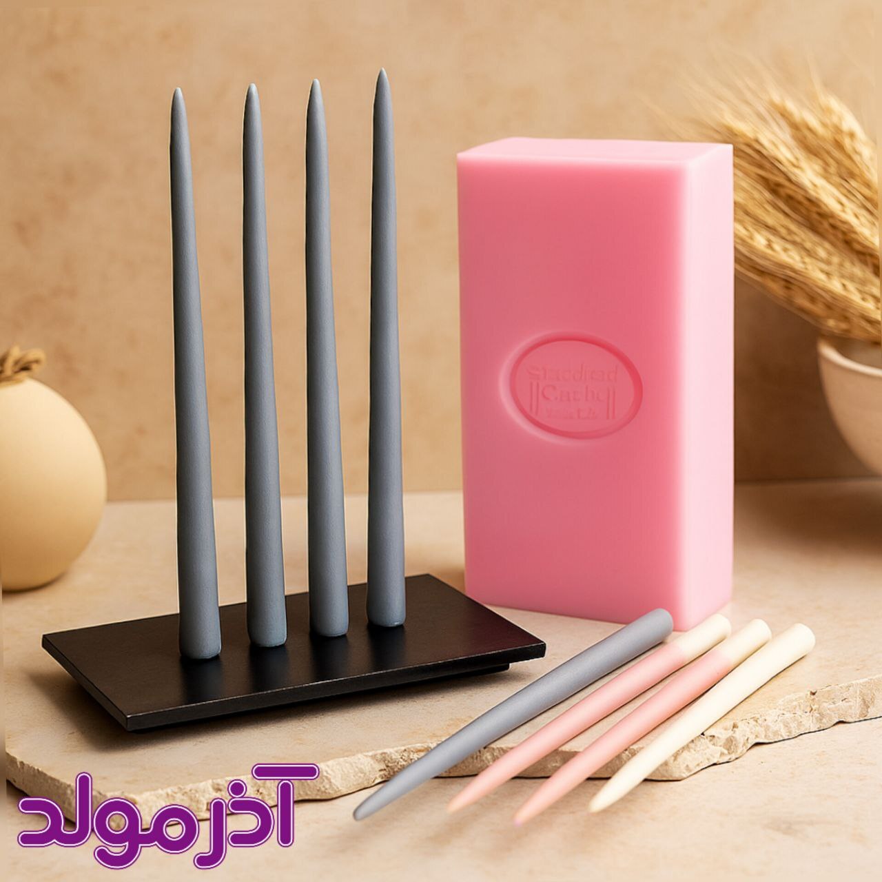 قالب سیلیکونی بیبی کندل