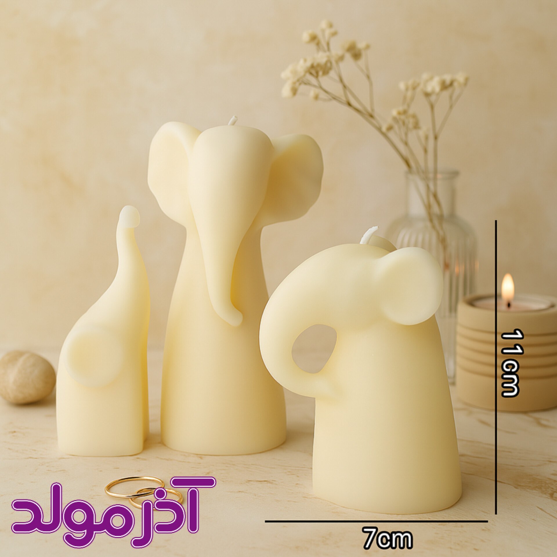  قالب سیلیکونی ست فیل 